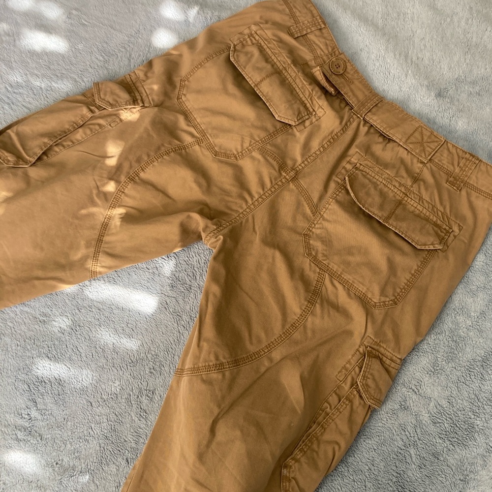 Roots Mens Tan Cargos